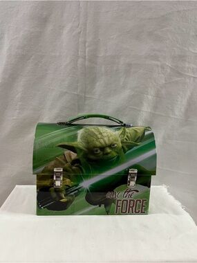 Star Wars Green Yoda Metal Lunchbox with Handle